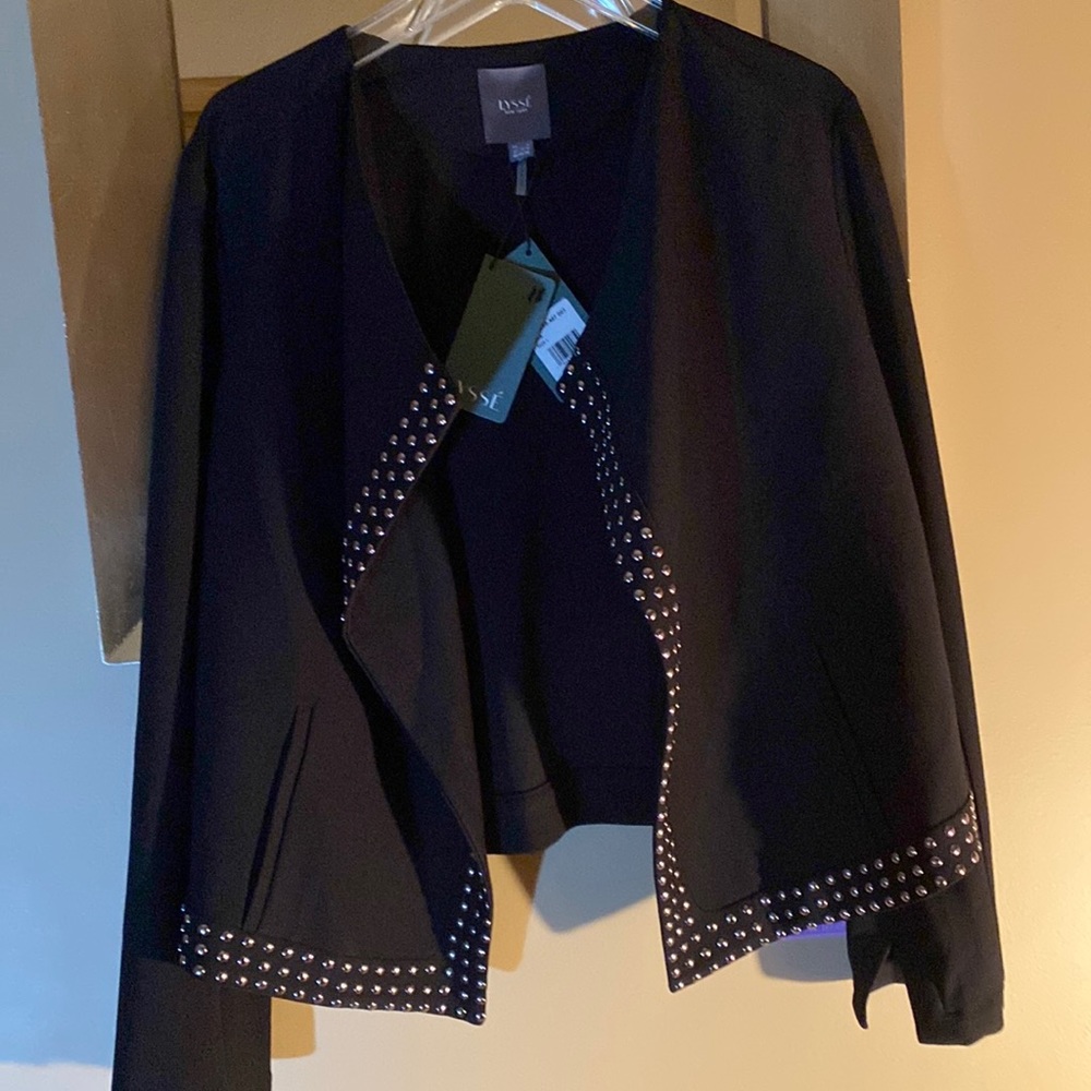 New Lysse Black Jacket, Size L.